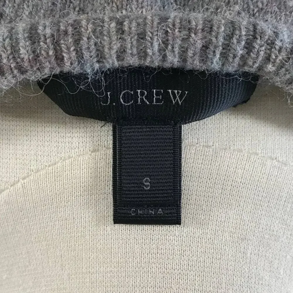 J. Crew • V Neck Front Pocket Tunic Sweater